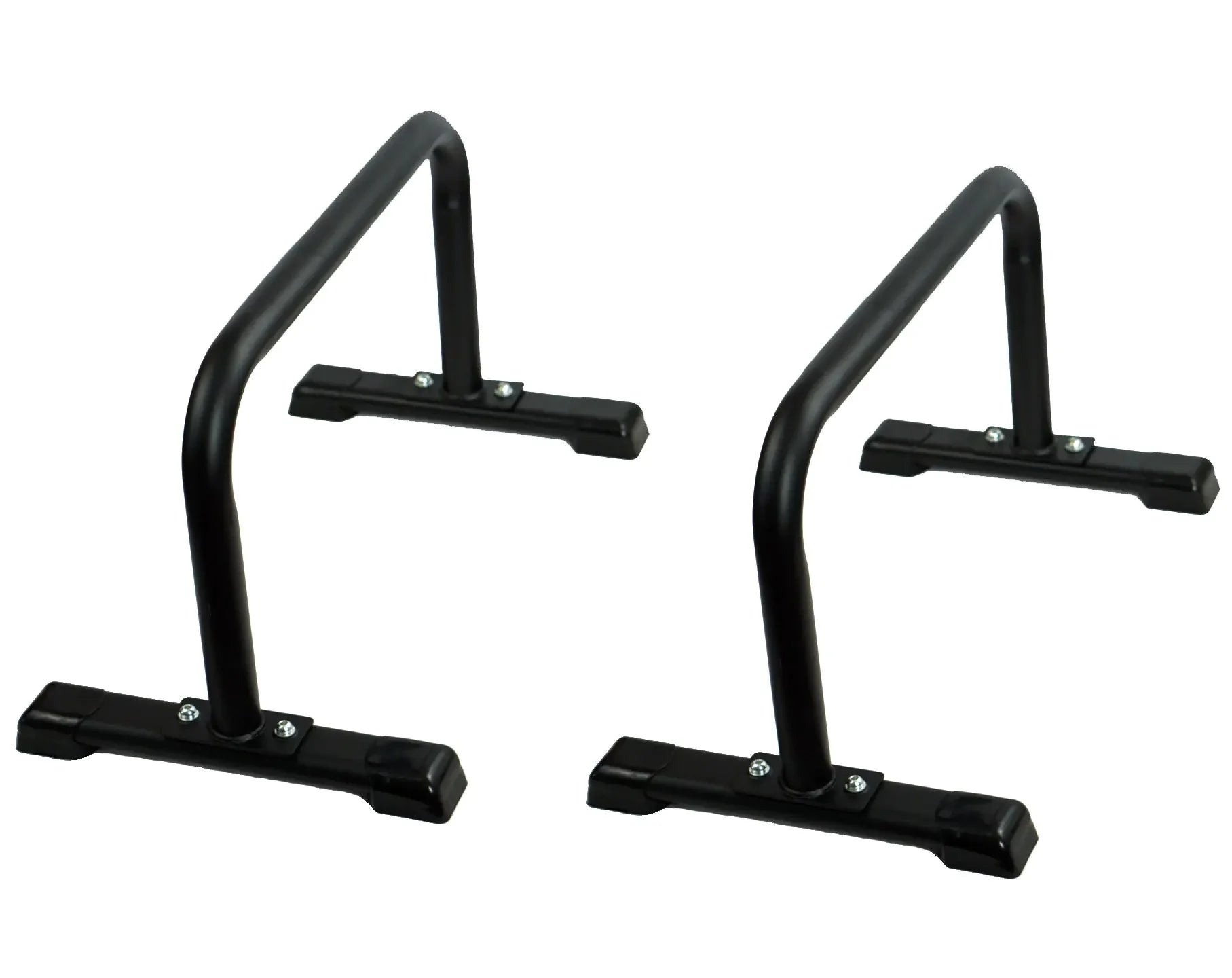 Iron Core Athletics Parallette Dip Push Up Stands - Heavy Duty Mini Gymnastics Bars for Home and Commercial Gym use (Set of 2).