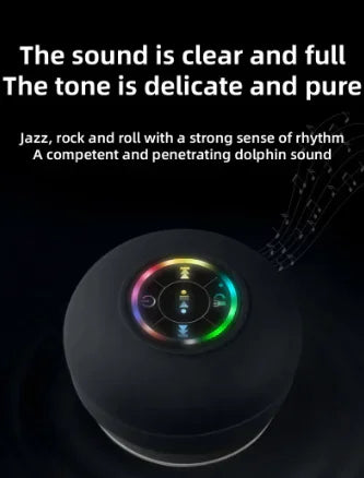 Suction Bluetooth Speaker.