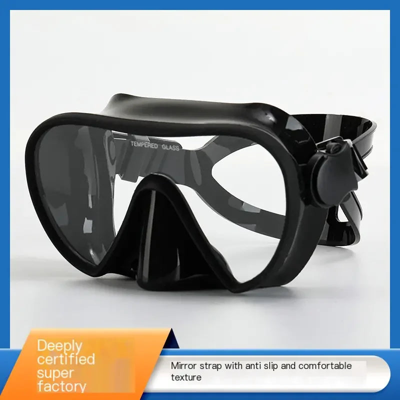 High-Definition Adult Diving Mask with Silicone Frame