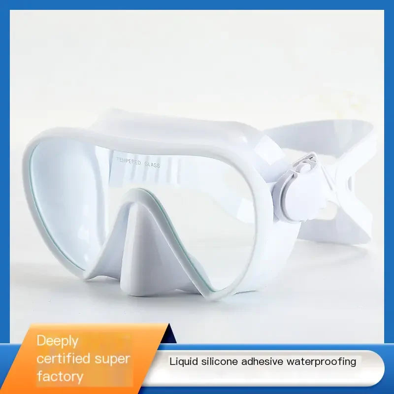 High-Definition Adult Diving Mask with Silicone Frame